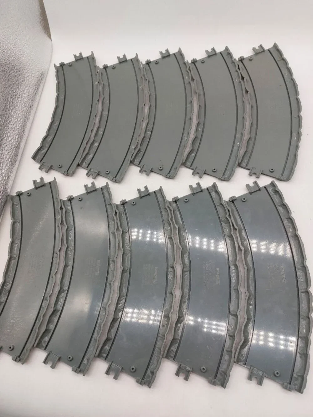 ERTL Thomas  & Friends Turntable Playset 10 Replacement Track Pieces Only 1996